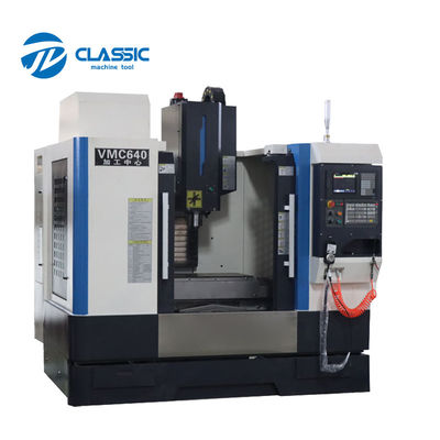 Μίνι κάθετη μηχανή άλεσης κεντρικών VMC640 cnc μετάλλων κατεργασίας εμπορικών σημάτων της Ταϊβάν