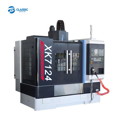 Μίνι cnc μικρό cnc μηχανών άλεσης κέντρο μηχανών άλεσης πλαισίων XK7124/XH7124 κάθετο